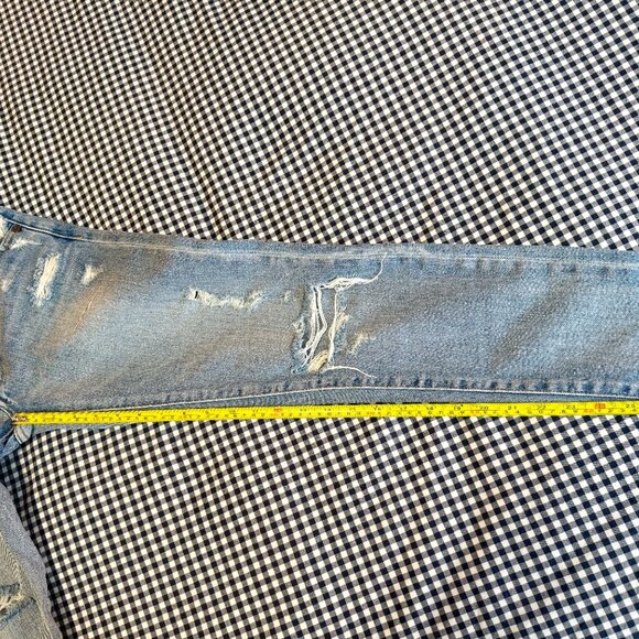 Moussy Vintage Distressed Cropped sz 26 - Picture 14 of 16